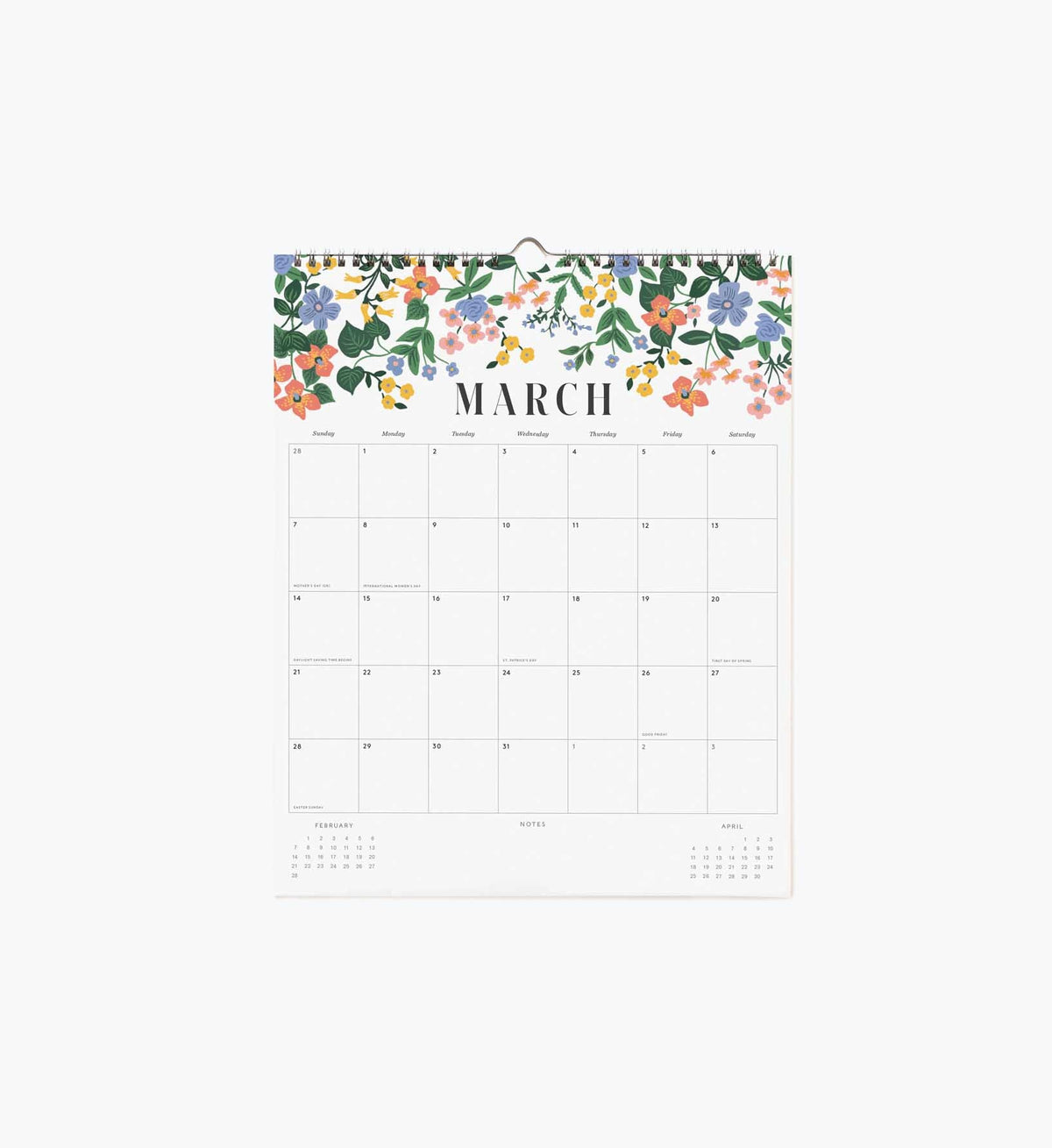 2027 Appointment Calendar - Floral